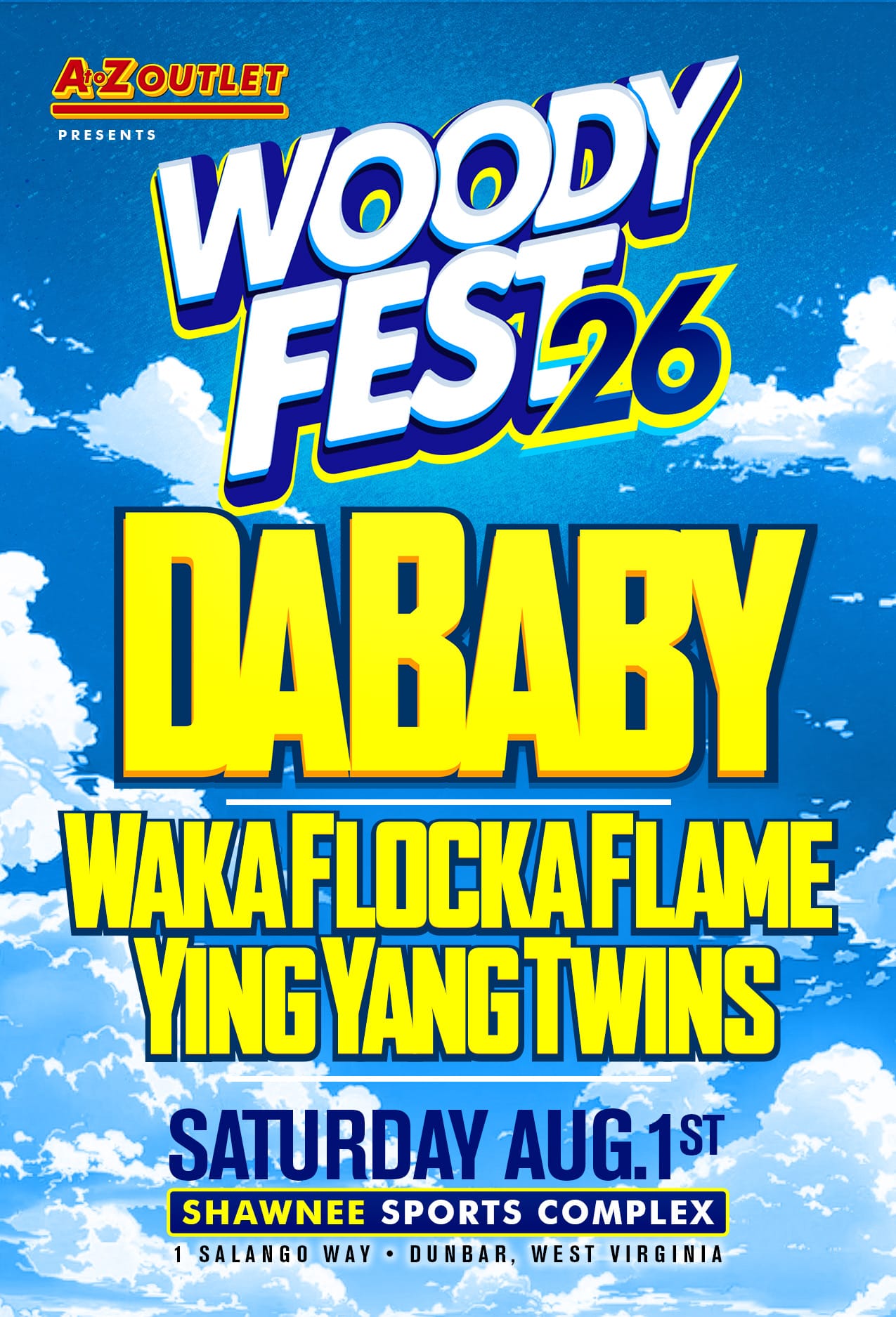 Woody Fest 26 Flyer